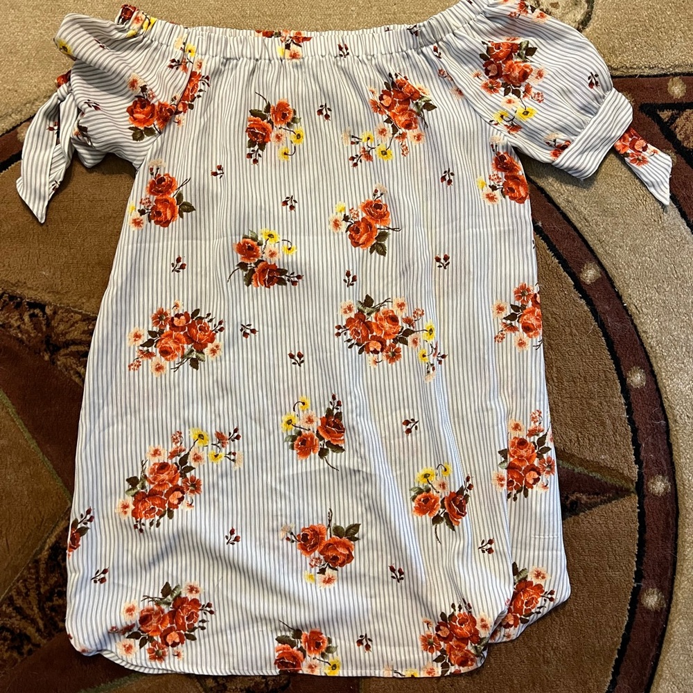 Off the shoulder dress